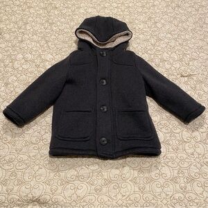 Old Navy Girls 2T Dark Gray Coat with Hood